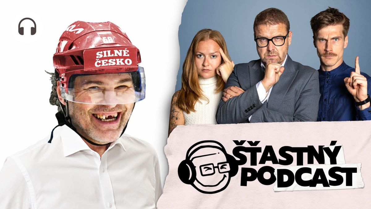 Šťastný podcast: Sjednotitel Jágr útočí na politiku. Nová kariéra legendy