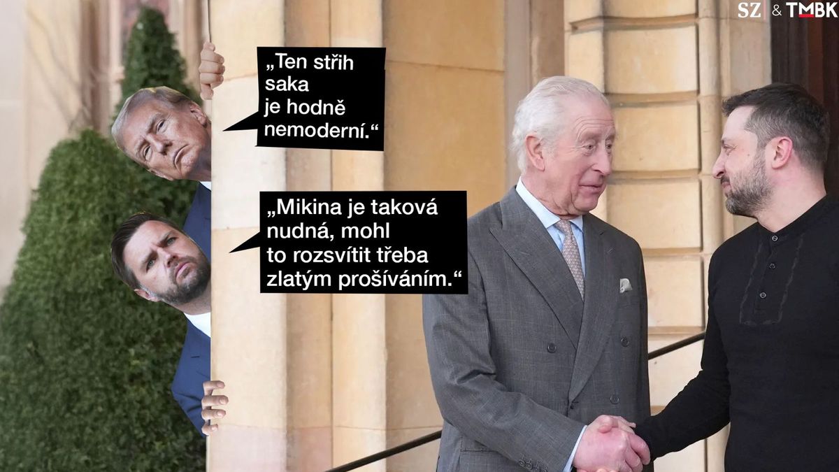 TMBK: Trump s Vancem se nově živí jako módní policie na královském dvoře