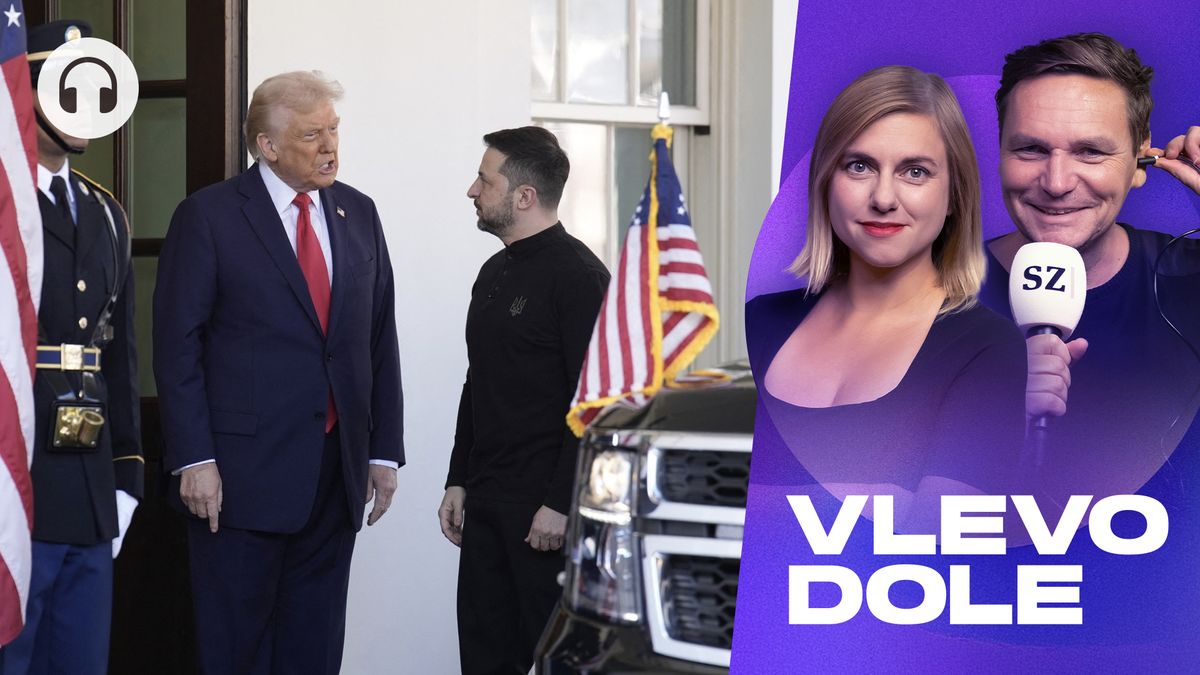 Vlevo dole: Roztržka v Bílém domě je zlom v české kampani