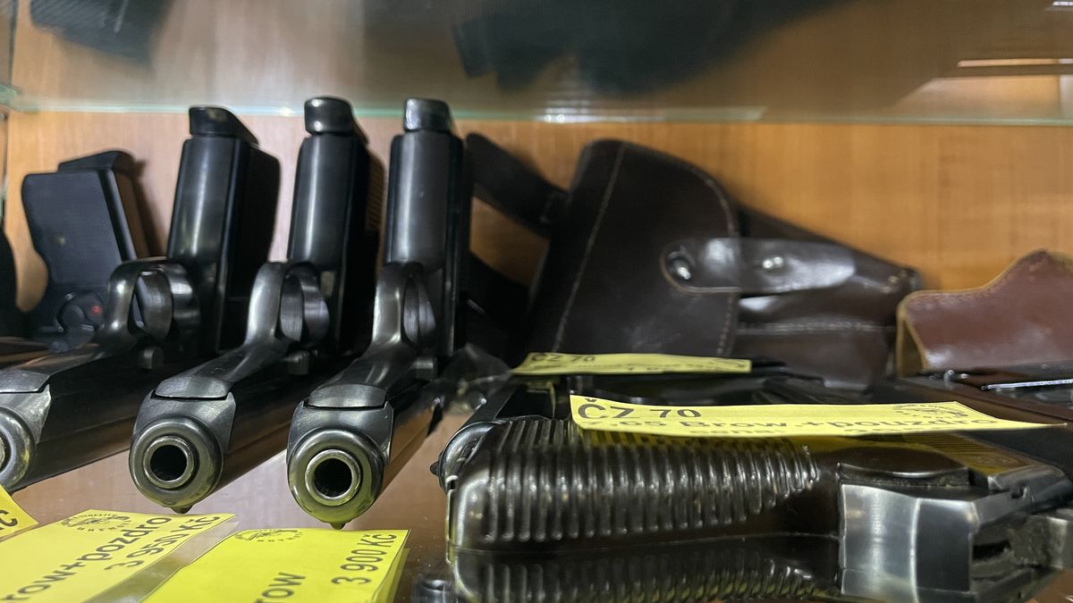 Policisté podezřívají vojáka z povolání z nelegálního nákupu zbraní