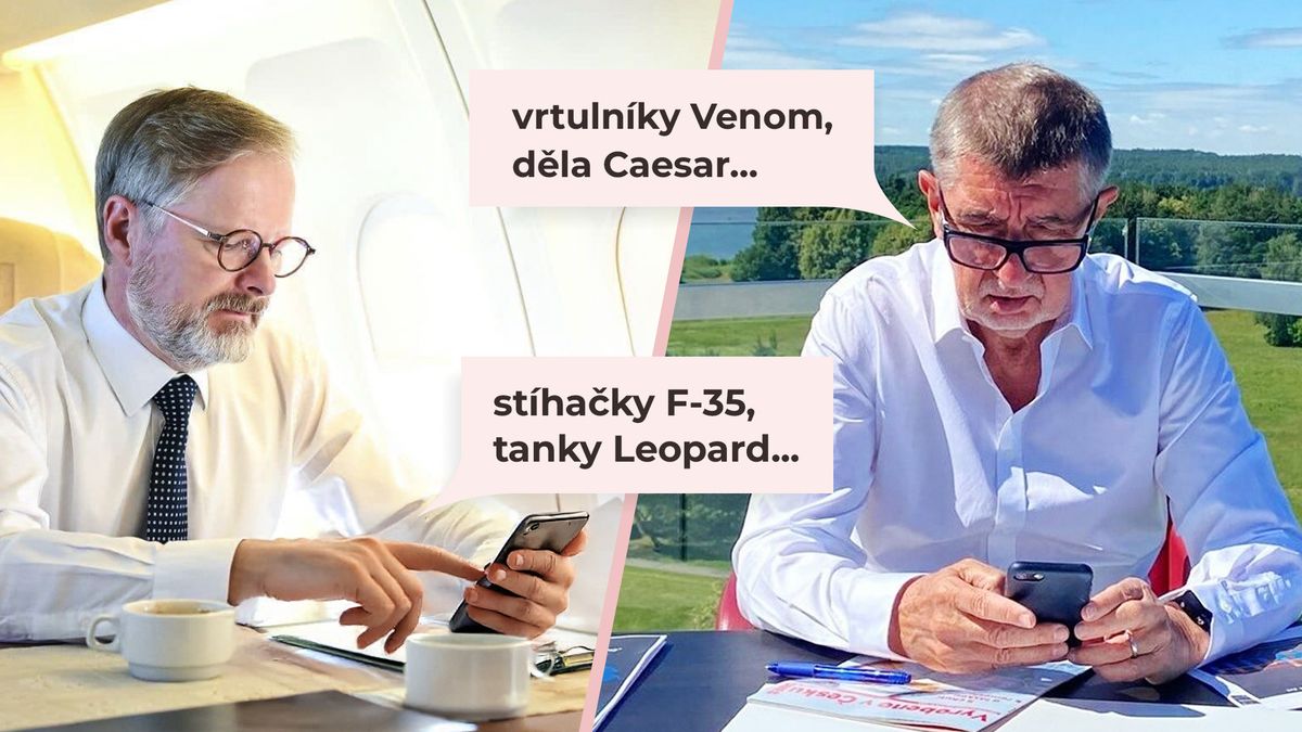 Dokument: Tři dopisy na obě strany. Co si vyčítají Babiš s Fialou kvůli armádě
