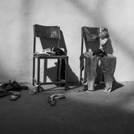 Předměty vystavené v muzeu Martyr's Memorial Monument patří ženám, které zde byly znásilněny. Muzeum původně připomínalo boje Tigrajců proti etiopským silám. Když v roce 2020 vypukla válka, etiopská armáda ho proměnila ve vězení, kde byly tigrajské ženy znásilňovány a mučeny. Mekelle, Tigraj, Etiopie, 25. prosince 2023.