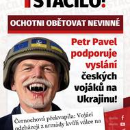 Petr Pavel na Facebooku Stačilo.