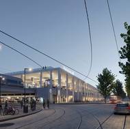 Vizualizace Praha-Bubny.