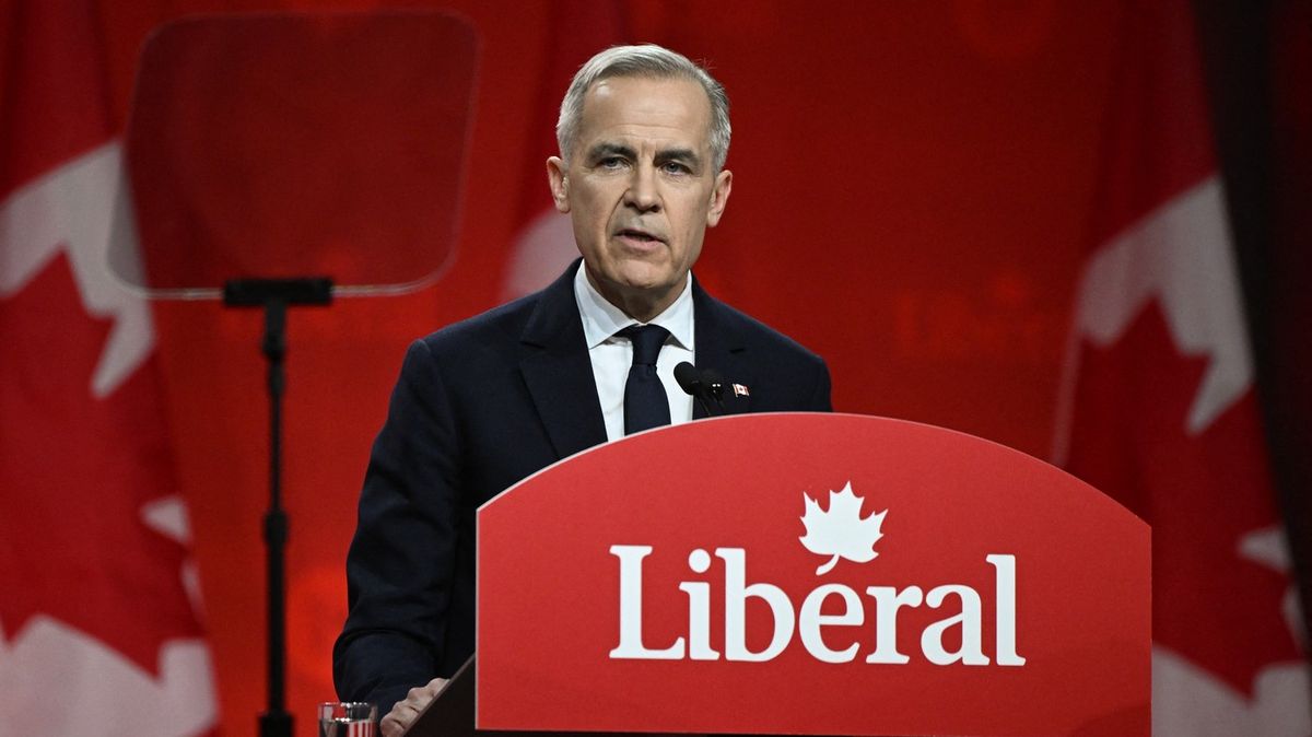 Novým šéfem kanadské vládní strany je ekonom Mark Carney, nahradí Trudeaua