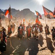 Peru - reportážní focení na poutnickém festivalu.