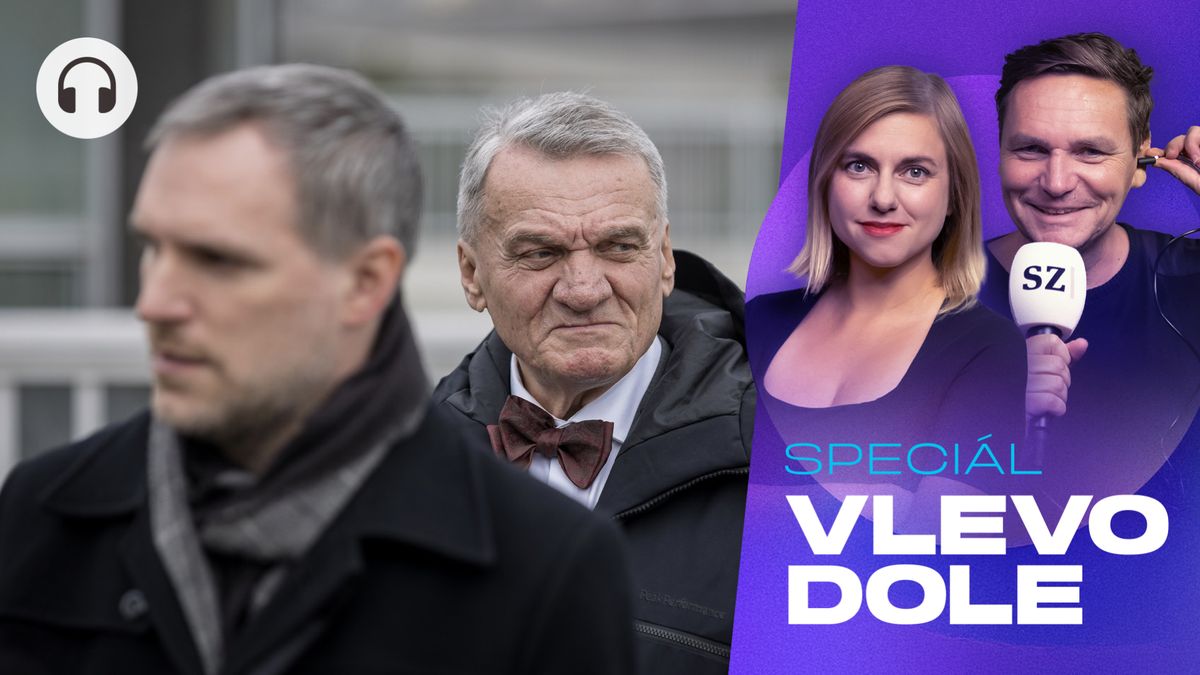 Vlevo dole: Rozklad v Praze. Hřib a Svoboda se neshodnou ani na popelnicích