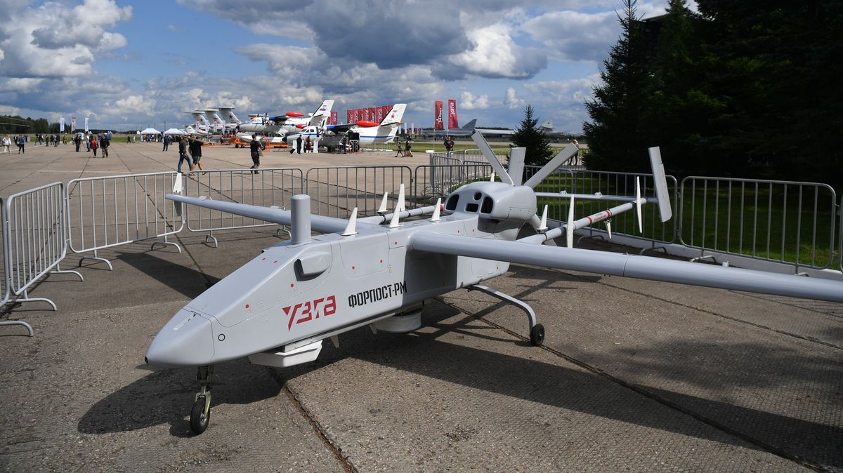 Video: Ukrajinci hlásí, že Rusům zničili půltunový dron za miliony dolarů