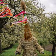 Velikonoční vodění Jidáše ve Stradouni.