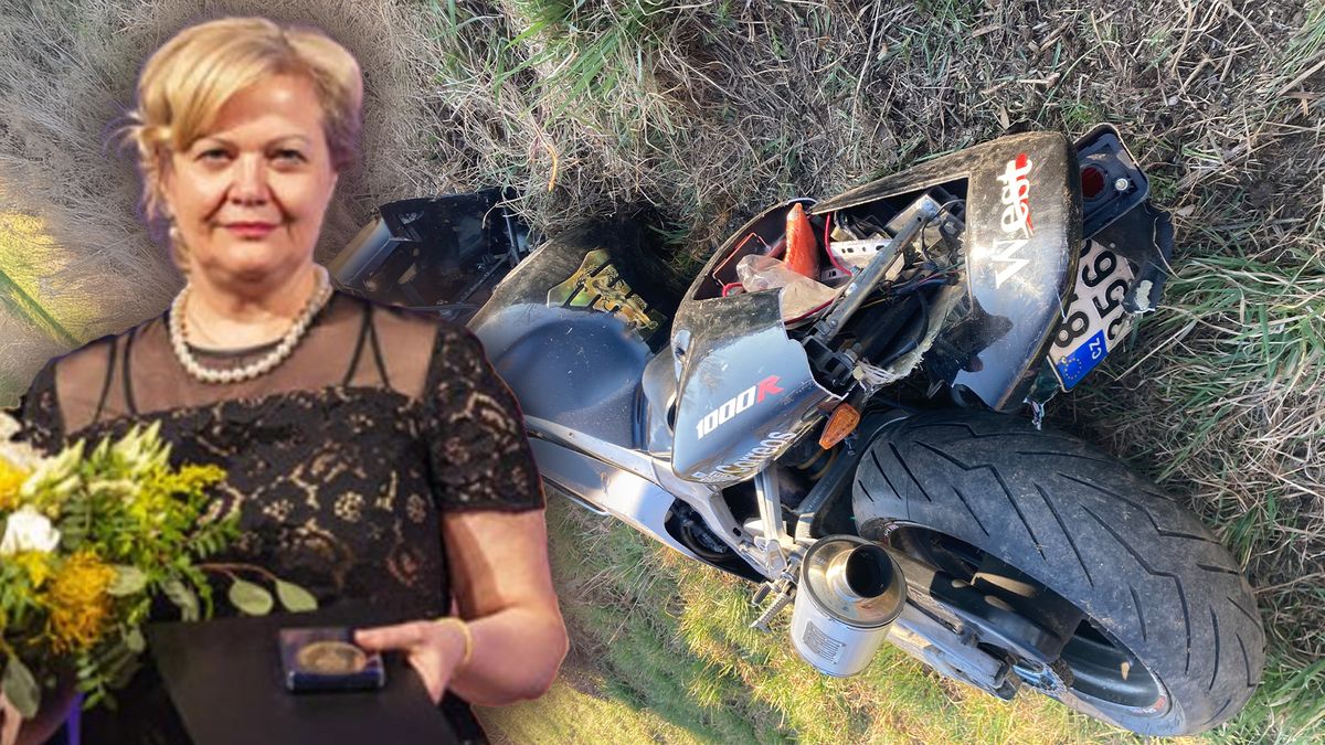 Auto má rýhy a odřený lak. Šéfka hygieny tvrdí, že si střetu s motorkou nevšimla