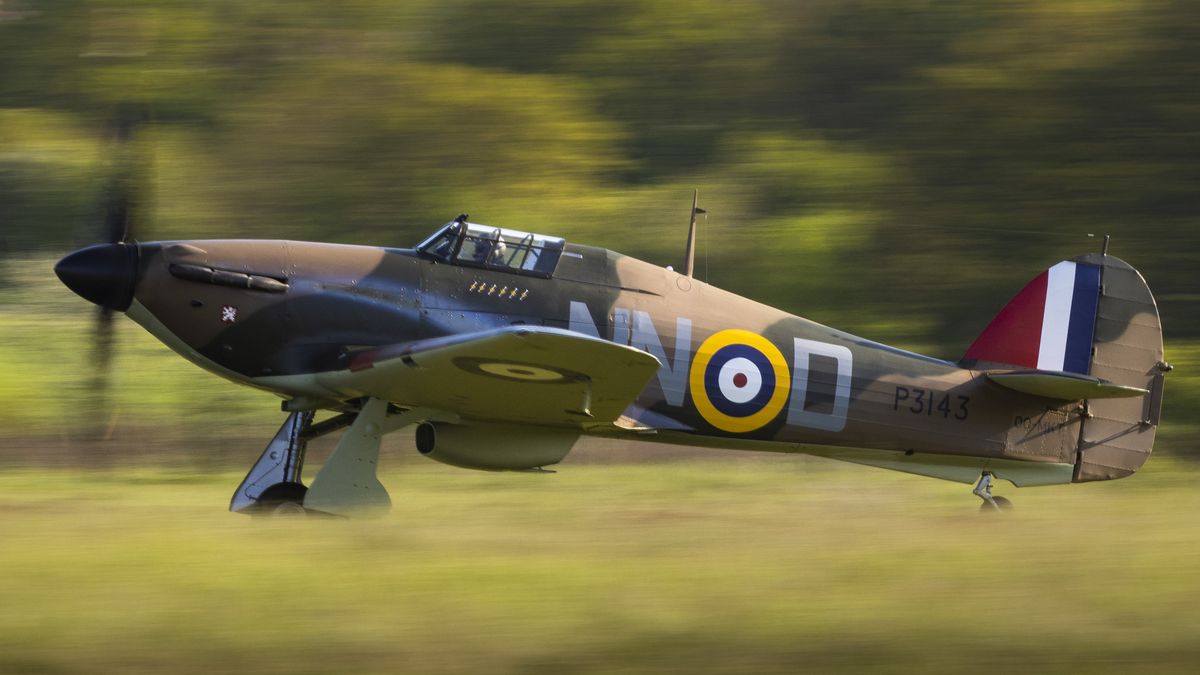 Tmavomodrý svět. Hawker Hurricane se v Točné vrátil na nebesa