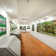 Muzejní expozice v přízemí Bellarie.