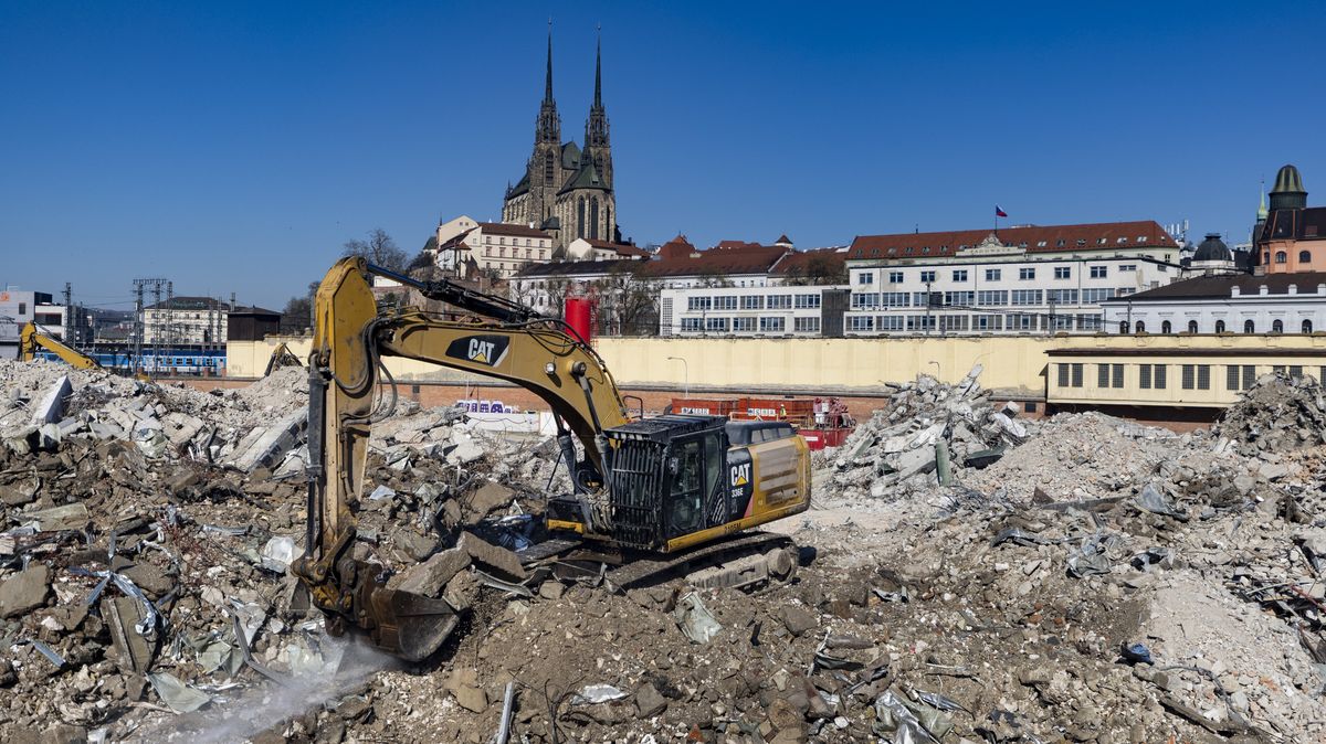 Brno k nepoznání. Skončila demolice Prioru, roste čtvrť pro 15 tisíc lidí