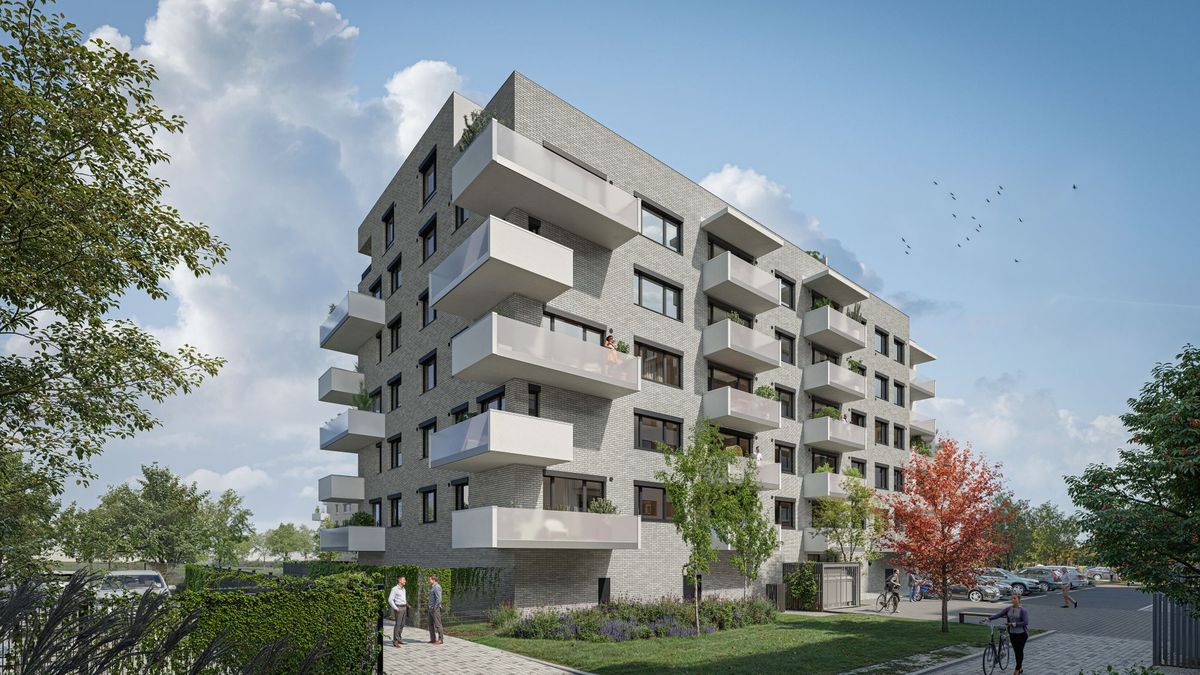 Finep postaví v Západním městě 219 nájemních bytů pro fond Reico Nemovitostní