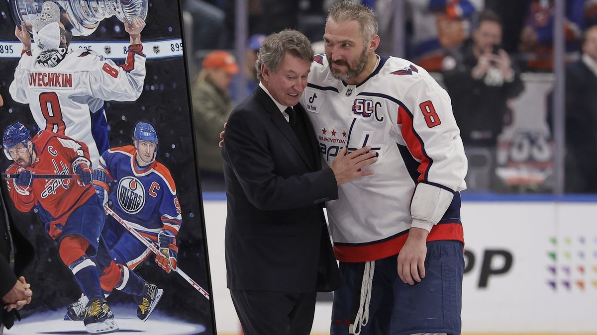 Ovečkin překonal rekord NHL, majitel klubu mu napsal ódu
