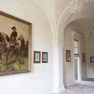 Interiér hospodářského dvora. 