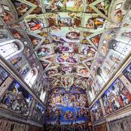 Do kopule lze promítat i jiné věci než jen vesmír. Sixtinská kaple (na snímku) vypadá tak realisticky, „že ani naživo si ji nedokážete vychutnat tak dobře“, vychvalují si v planetáriu.