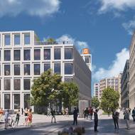 V dalších budovách se kromě kanceláří počítá též s klientským centrem a jídelnou. 