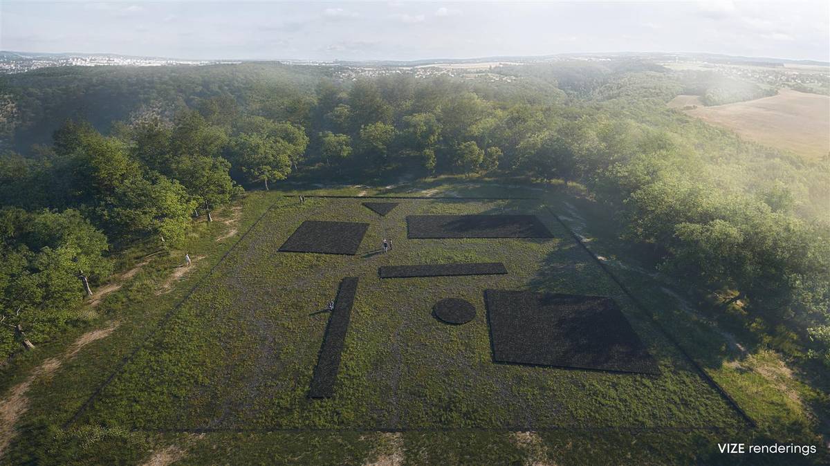 Vizualizace projektu Zpřítomnění.