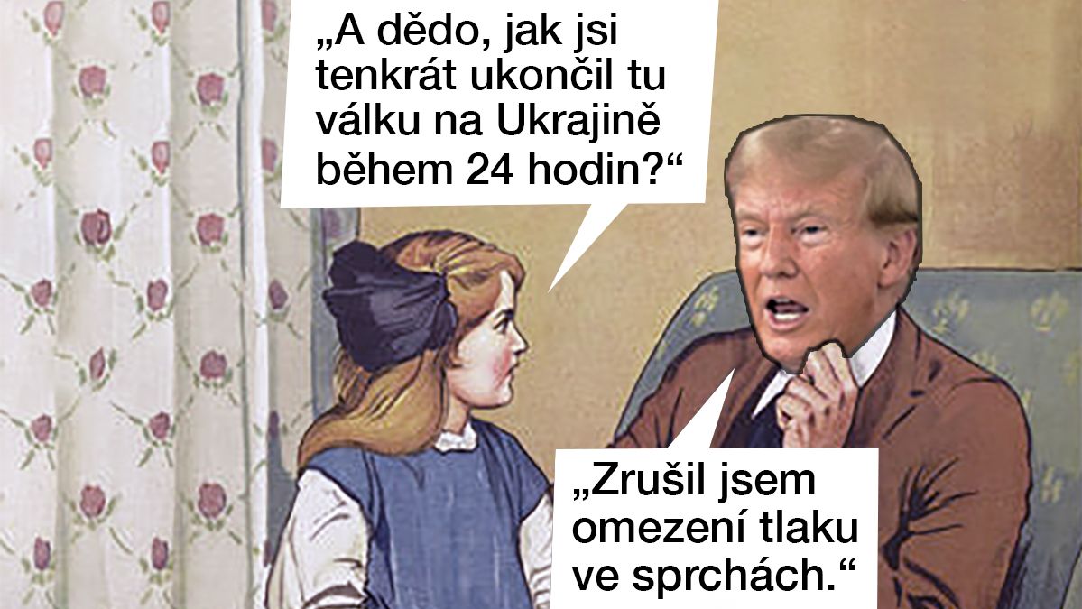 TMBK: Trump má další způsob, jak ukončí válku. Vymyslel ho ve sprše