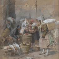 Augustin Němejc: Jarmark v Plzni, 1913.