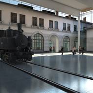 Muzeum železnice a elektrotechniky - vizualizace.