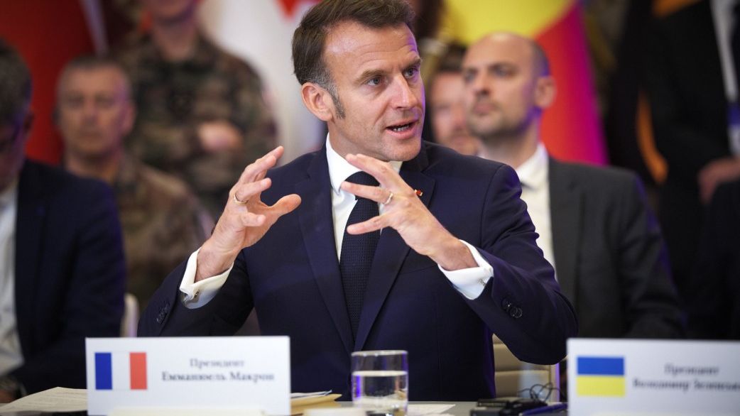 Macron vyzval k misi pod záštitou OSN pro Pásmo Gazy