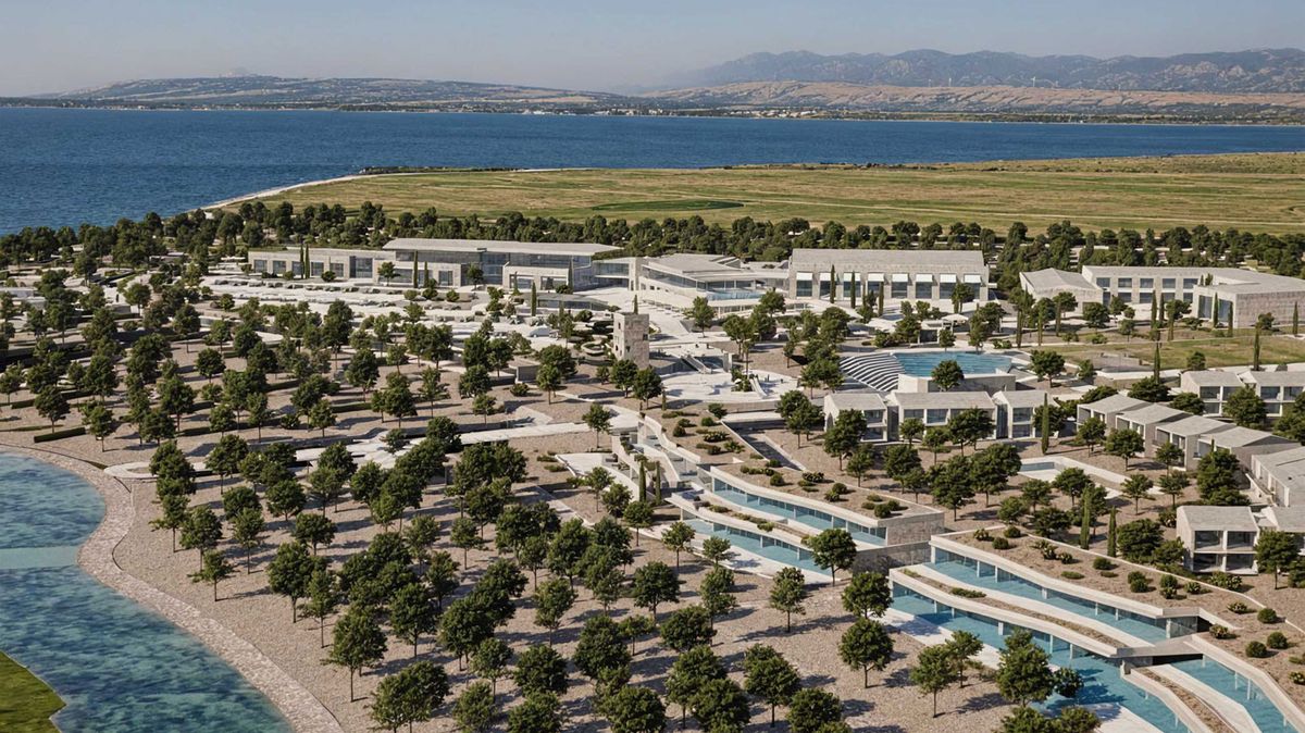 Český kus Chorvatska s pěti hvězdami. Vzniká luxusní plážový resort