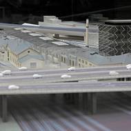 Muzeum železnice a elektrotechniky - model.