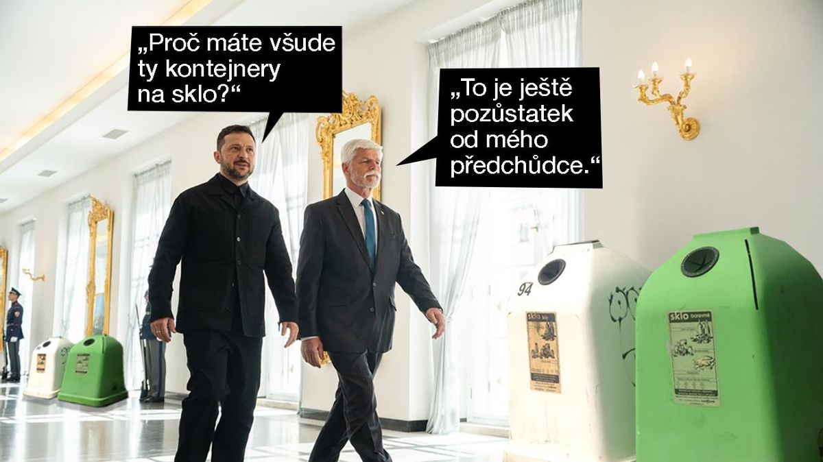 TMBK: Zelenskyj se setkal s Pavlem. Nestačil se divit, co na Hradě spatřil