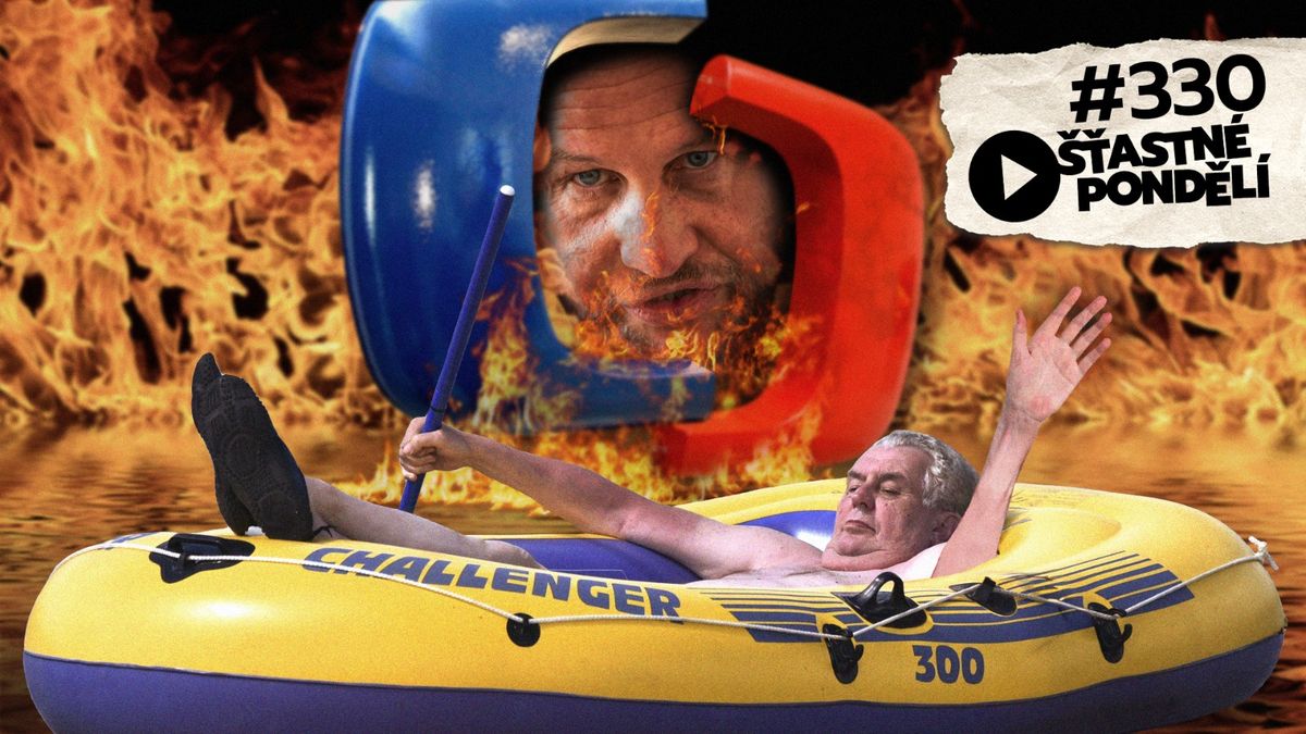 Šťastné pondělí: ČT končí. Přesně podle Zemanova plánu