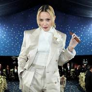 Madonna v kostýmu od Haidera Ackermanna. 