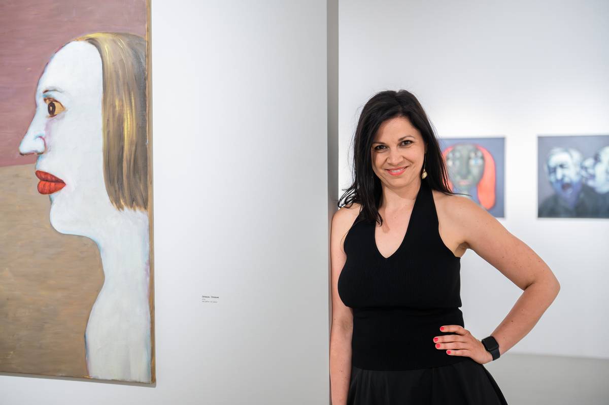 Kurátorka Máša Pivovarová.