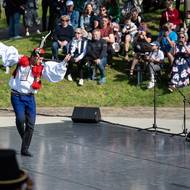 Den před samotnou jízdou se návštěvníci mohli podívat například na soutěž tanečníků verbuňku.