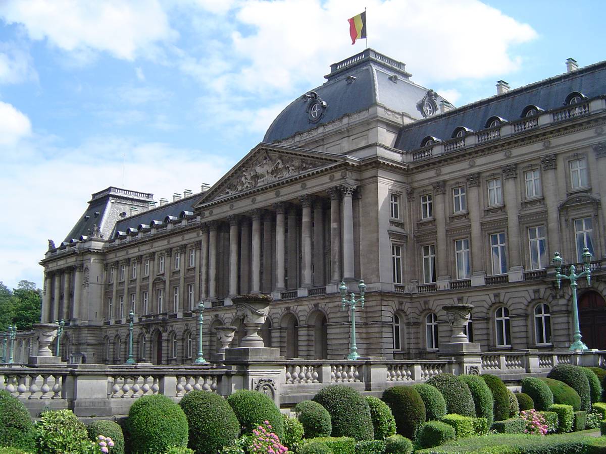 Brusel - královský palác.
