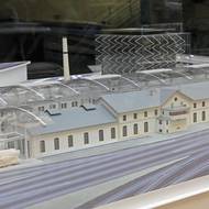 Muzeum železnice a elektrotechniky - model.