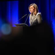 Zelenská v projevu vyzdvihla přínos zdravotníků během „každodenního teroru“, který Ukrajina zažívá, zatímco se brání ruské agresi. Připomněla také důležitost tématu mentálního zdraví. Vzkázala, že cílem Ukrajiny je změnit kulturu, co se týče oblasti psychologické pomoci a dokázat, „že se nejedná o projev slabosti, jak se desetiletí v naší společnosti věřilo“.