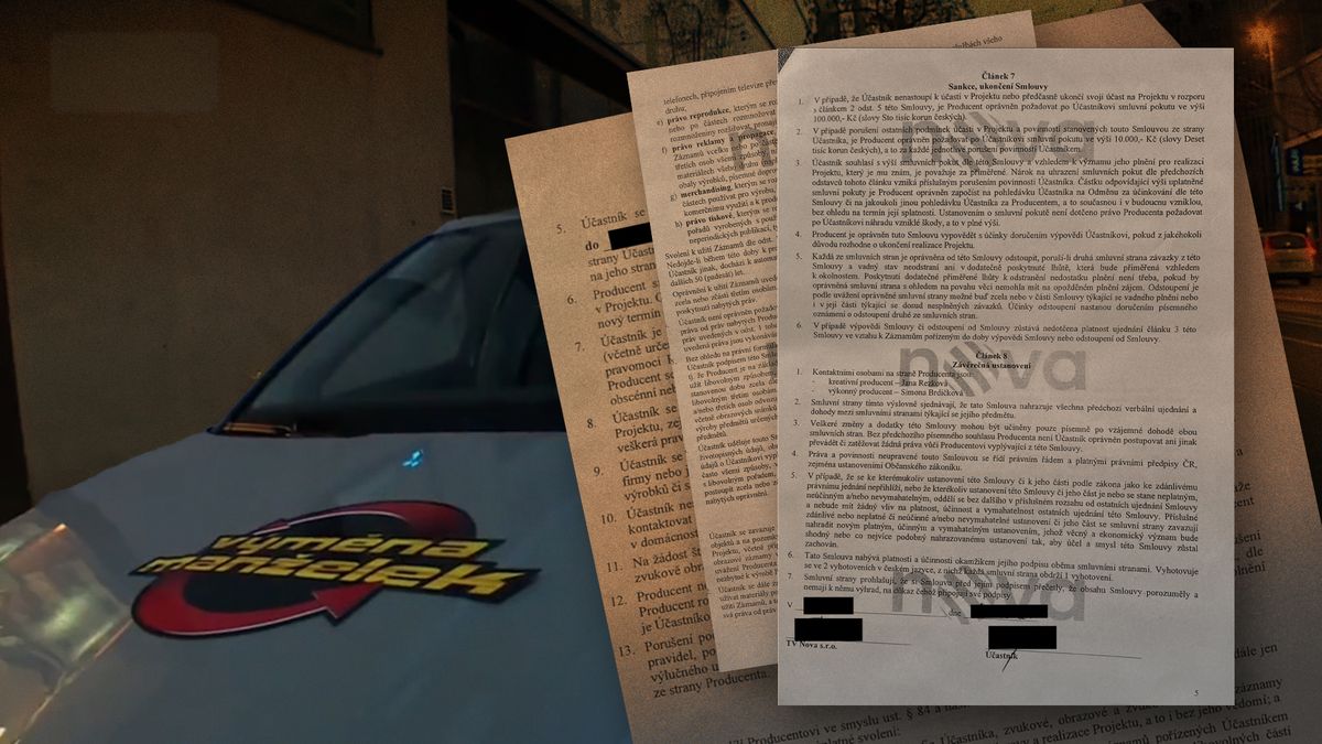 Právník o smlouvách z Výměny manželek: Je to nástroj, jak získat poslušnost