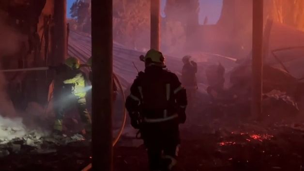 Video: Ukrajinská města pod útoky ruských raket a dronů