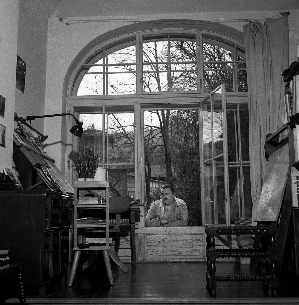 Václav Chochola: Jiří Trnka, Košíře 1957.