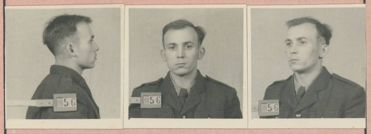 Fotografie Wernera Ertela z vyšetřovacího spisu.