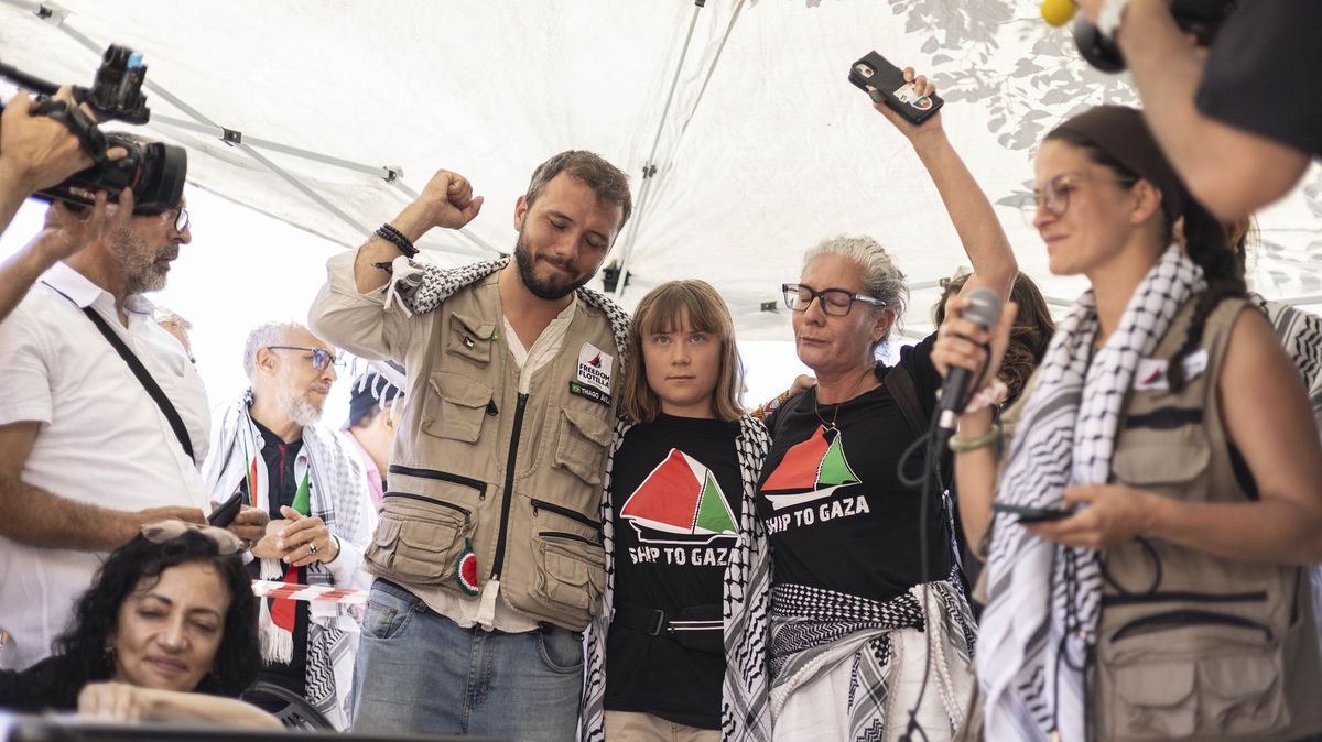 Greta Thunbergová nesmí přistát. Izraelský ministr vydal jasný rozkaz