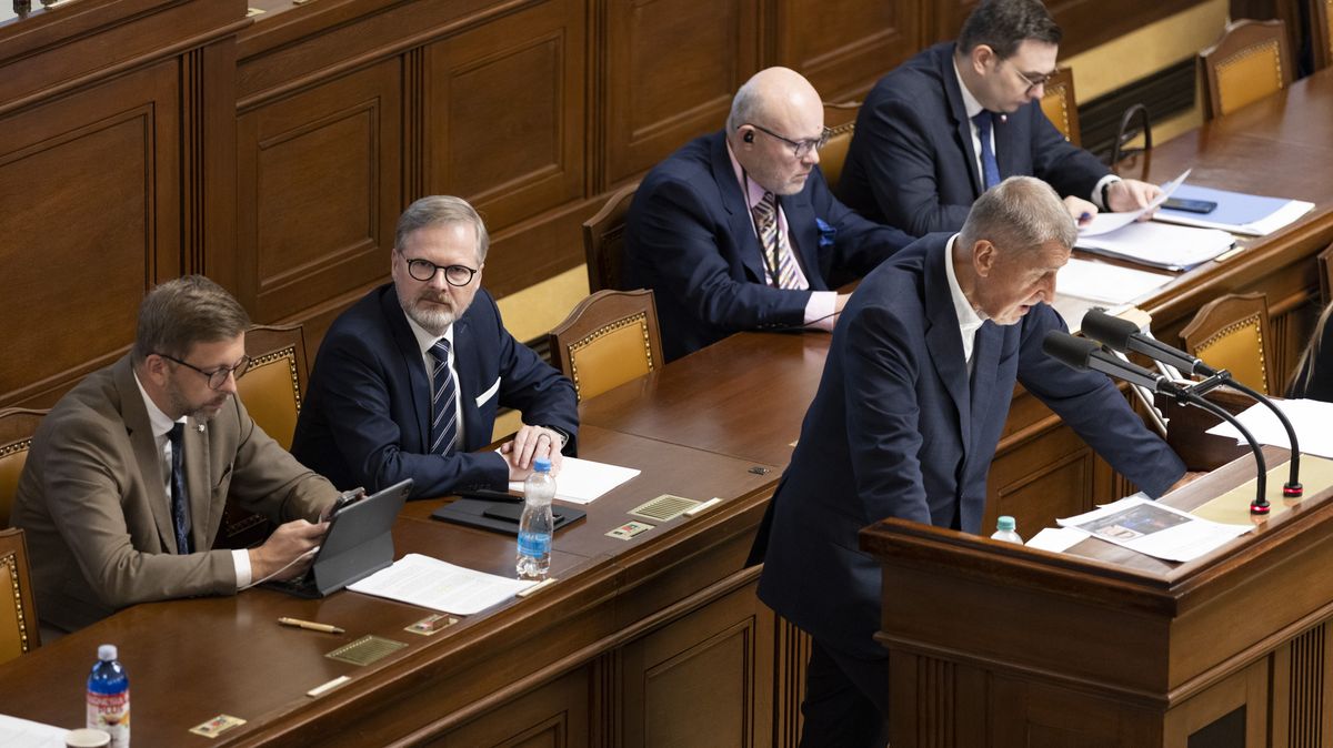Sněmovna pokračuje ve schůzi, kde řeší nedůvěru vládě. Hlasovat se má dnes