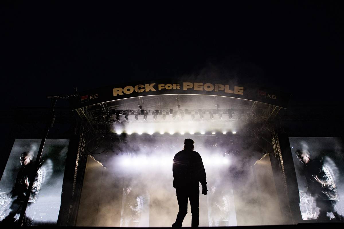 Na deseti pódiích letošního ročníku festivalu do neděle 15. června vystoupí přes 1000 umělců. Na snímku jsou ještě jednou Avenged Sevenfold.