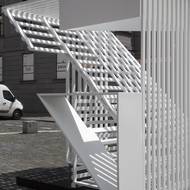 Práci do veřejného prostoru umístila Galerie hlavního města Prahy.