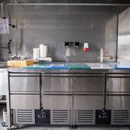 Vnitřní vybavení tří hlavních kontejnerů včetně friťáků, konvektomatů (vše na palivo) či lednice stálo 17 milionů korun. 