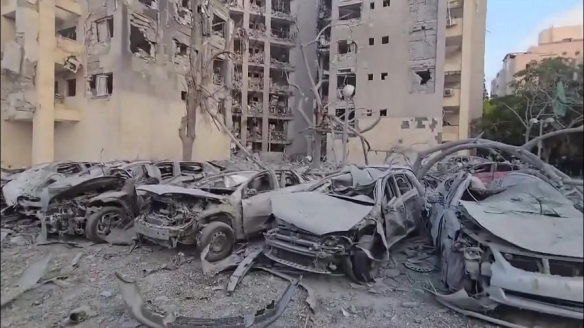 Video: Ani vyztužený kryt neodolal. Následky íránského útok na Izrael