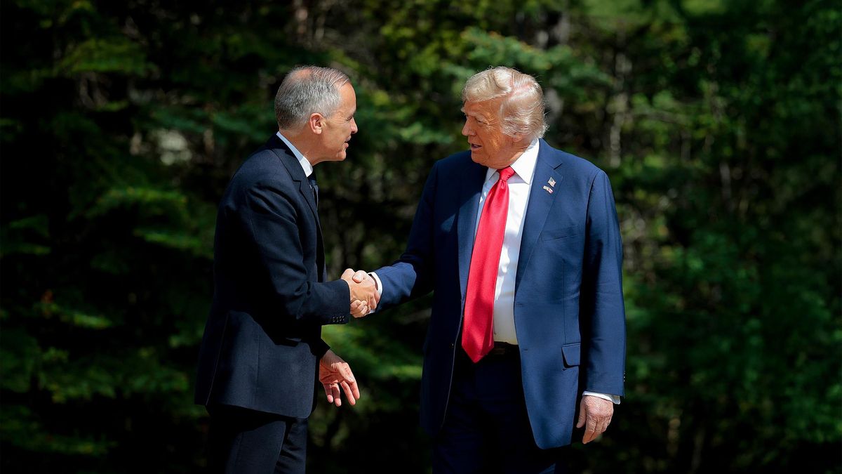 Trump a Carney se domluvili na obnovení obchodních jednání USA s Kanadou