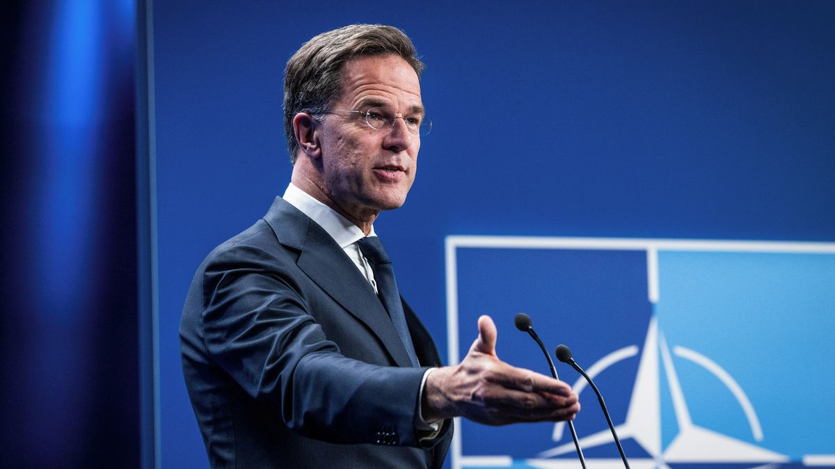Generální tajemník NATO Rutte přicestoval do Kyjeva