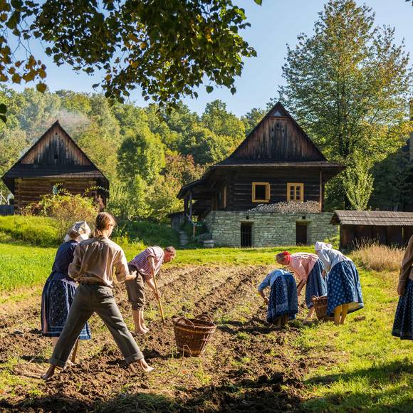 Rožnov pod Radhoštěm - Valašská dědina.